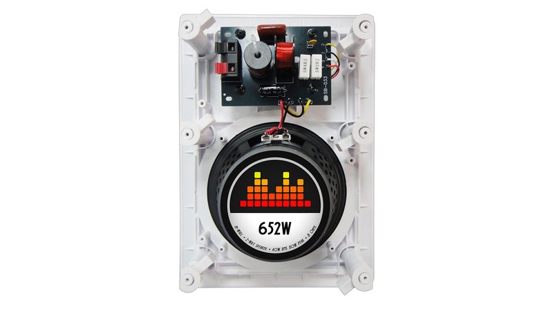 Silver Ticket Products 652W Silver Ticket in-Wall Speaker with Pivoting Tweeter (6.5 Inch in-Wall) - Image 4
